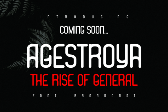 Agestroya: The Ancient Greek Display Typeface for Handmade Brands