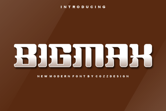Bigmax: The Quirky Display Font for Handmade Creators