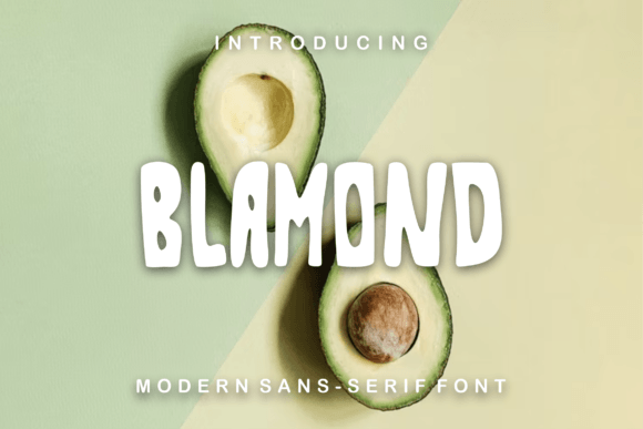 Blamond: The Elegant Display Font for Handmade Creators