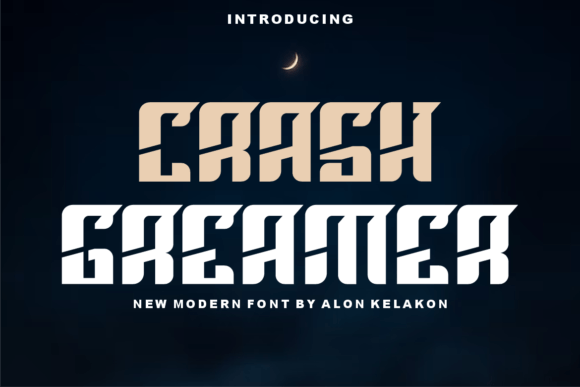 Crash Greamer: The Modern Display Typeface for Bold Editorial Design