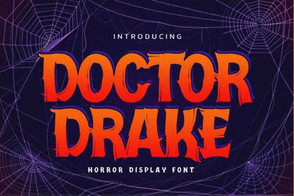 Doctor Drake: The Horror Display Font That Elevates Small Business Branding