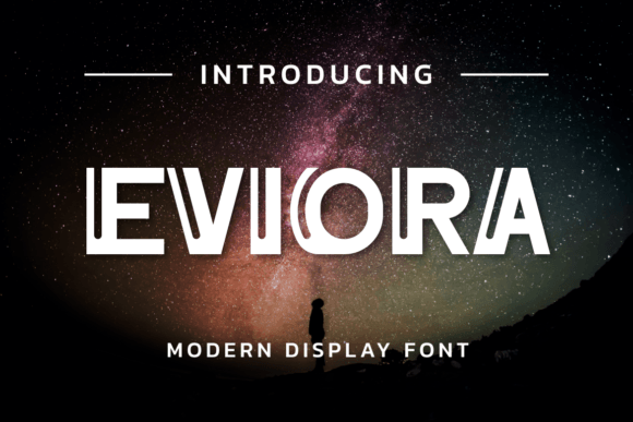Eviora: The Display Font That Elevates Digital Brand Identity