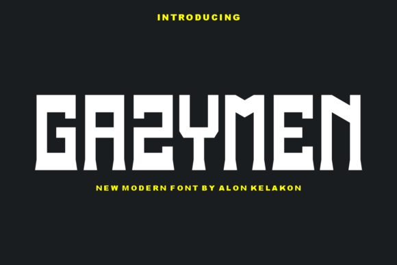 Gazymen: The Modern Display Typeface for Standout Web Design