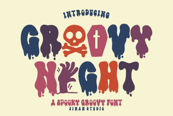 Groovy Night: The Spooky Display Typeface for Scroll-Stopping Campaigns