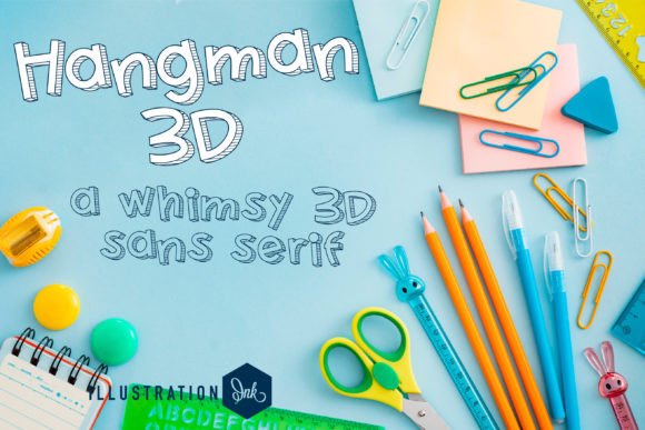 Hangman 3d: The Quirky Display Typeface That Elevates Campaign Visuals