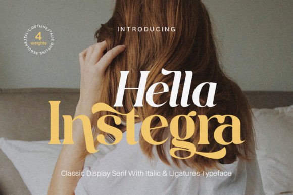 Hella Instegra: The Perfect Display Typeface for Small Business Branding