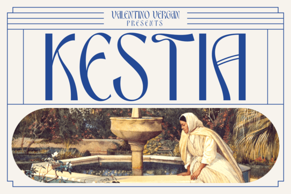 Kestia: The Modern Display Typeface for Campaign Designers