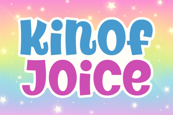Kinof Joice: The Chunky Display Font That Boosts Campaign Clarity