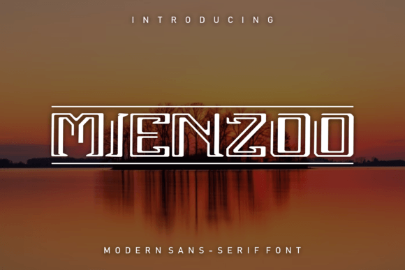 Mienzoo: A Modern Display Font That Elevates Brand Identity