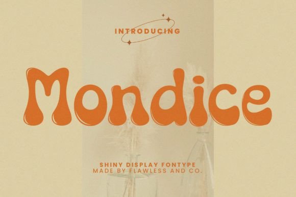 Mondice: The Retro Display Typeface That Elevates Digital Branding