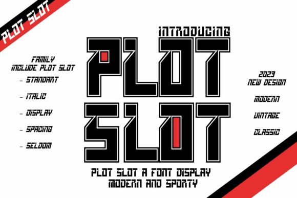 Plot Slot: The Modern Typeface That Elevates Small Business Branding