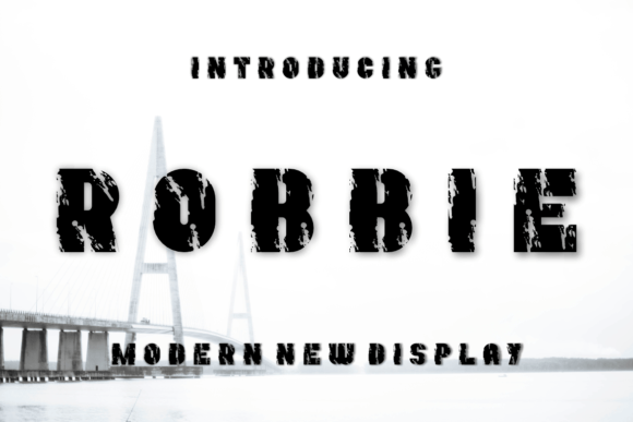 Robbie: A Bold Display Typeface for Modern Web Design