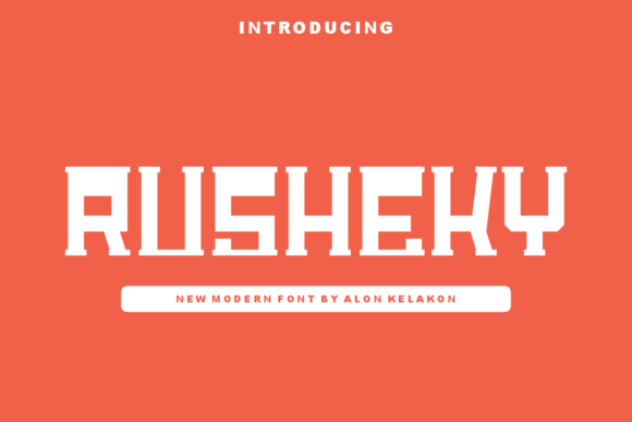 Rusheky: The Perfect Display Typeface for Your Brand Identity