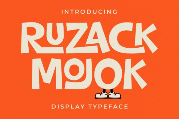 Ruzack Mojok: The Premium Display Font for Modern Web Design