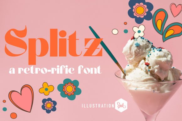 Splitz: The Retro Display Font That Elevates Campaign Visuals