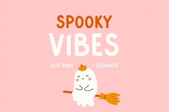 Spooky Vibes: A Playful Display Typeface for Editorial Design
