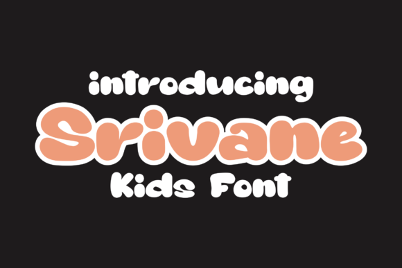 Srivane Kids: A Modern Display Typeface for Editorial Design