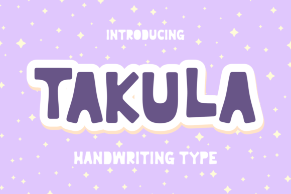 Takula Typeface Review: A Bold Display Font for Whimsical Branding