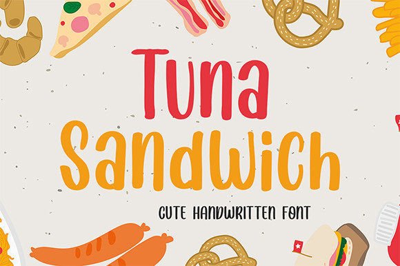 Tuna Sandwich: The Playful Display Font for Engaging Campaigns
