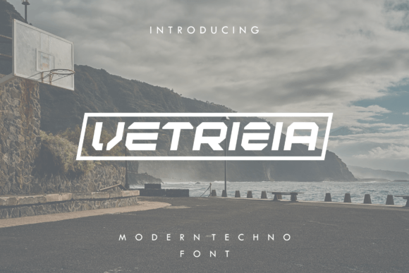 Vetrizia: A Modern Display Font for Bold Brand Identity
