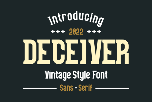 Why Deceiver Is the Perfect Display Font for Modern Web Design